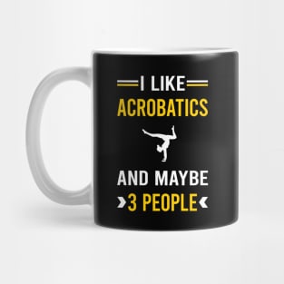 3 People Acrobatics Acrobatic Mug